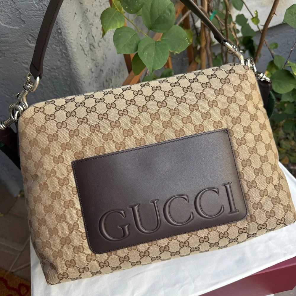 Gucci GG Monogram Large Crossbody - Picture 4 of 13